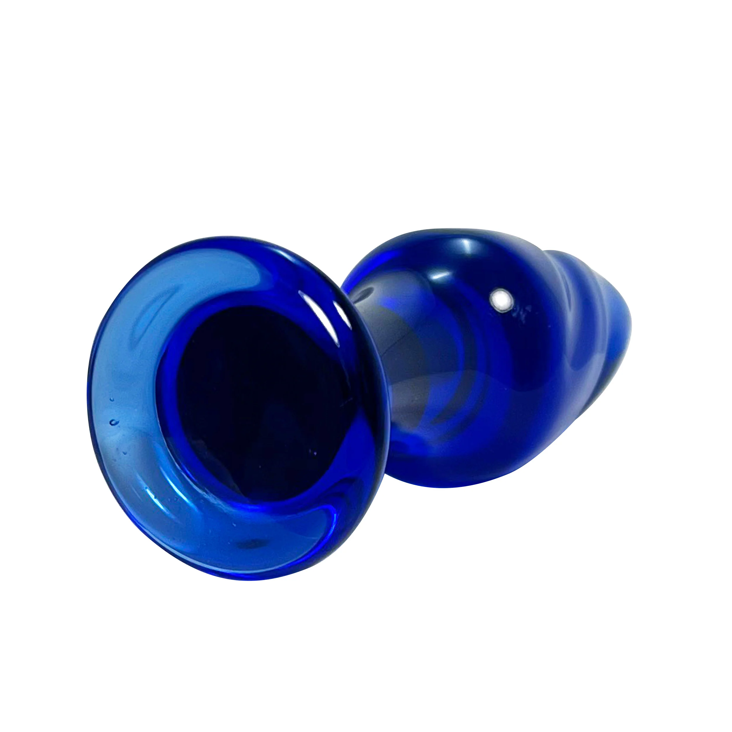 1012-swirled-glass-butt-plug-in-cobalt-blue-by-glass-pleasure-play-2.webp Swirled Glass Butt Plug in Cobalt Blue by Glass Pleasure Play