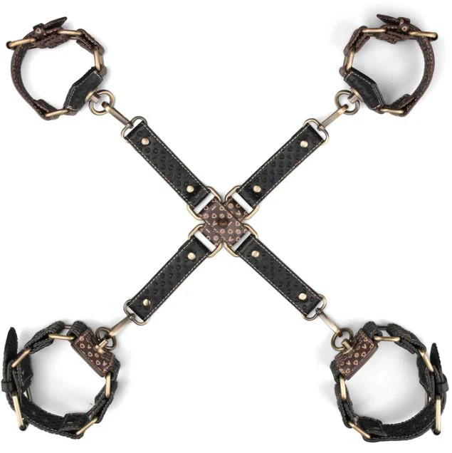 Rebellion Reign Hogtie Set in Vegan Leather