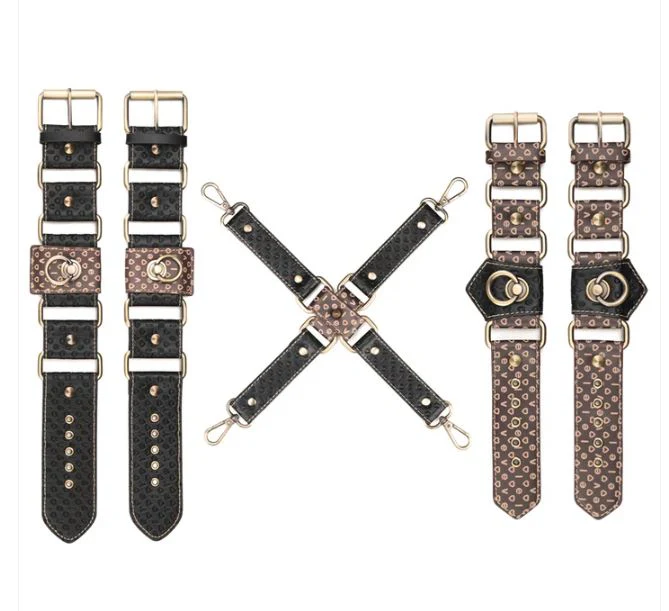 Rebellion Reign Hogtie Set in Vegan Leather