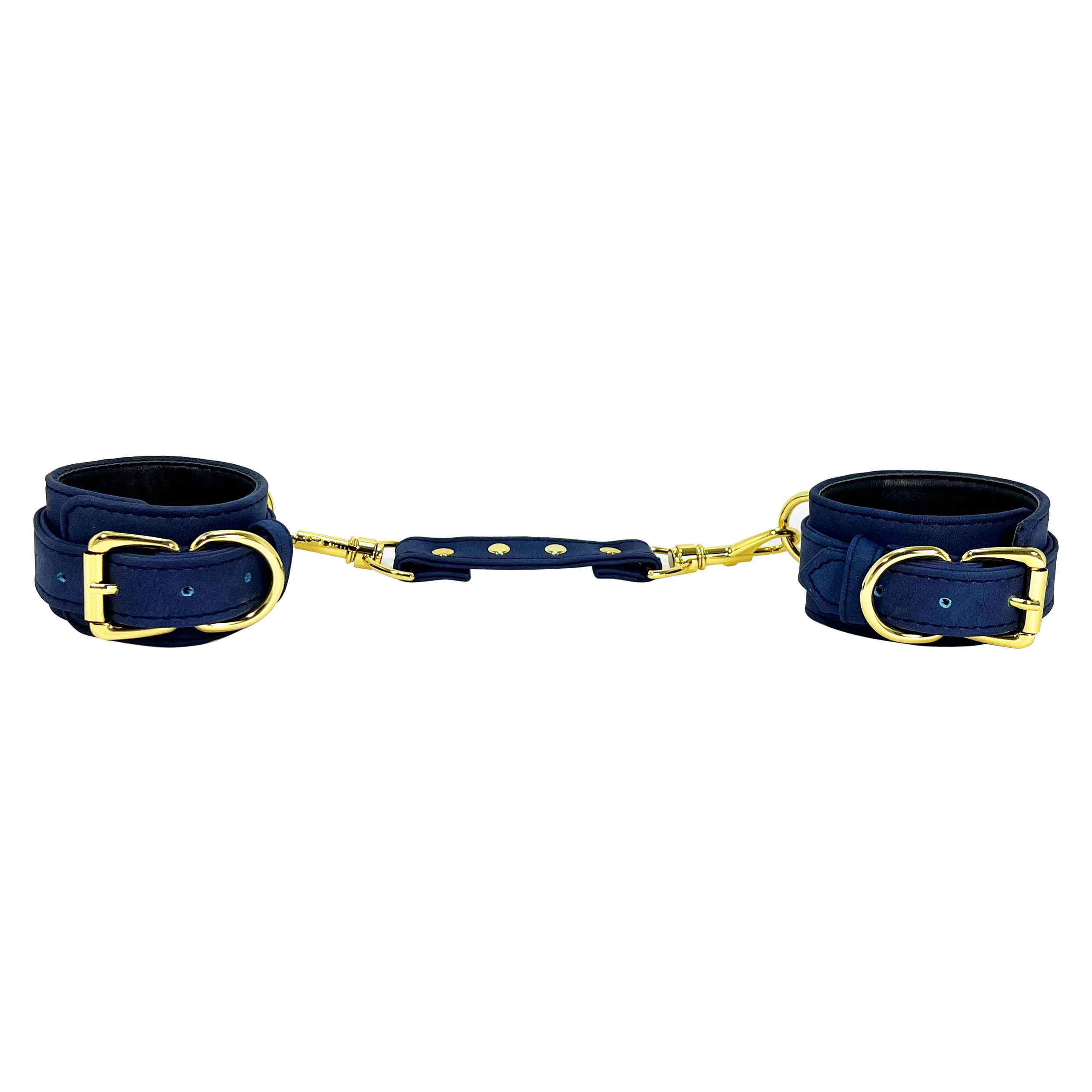 Blue Ankle Cuffs by Fetish Pleasure Play