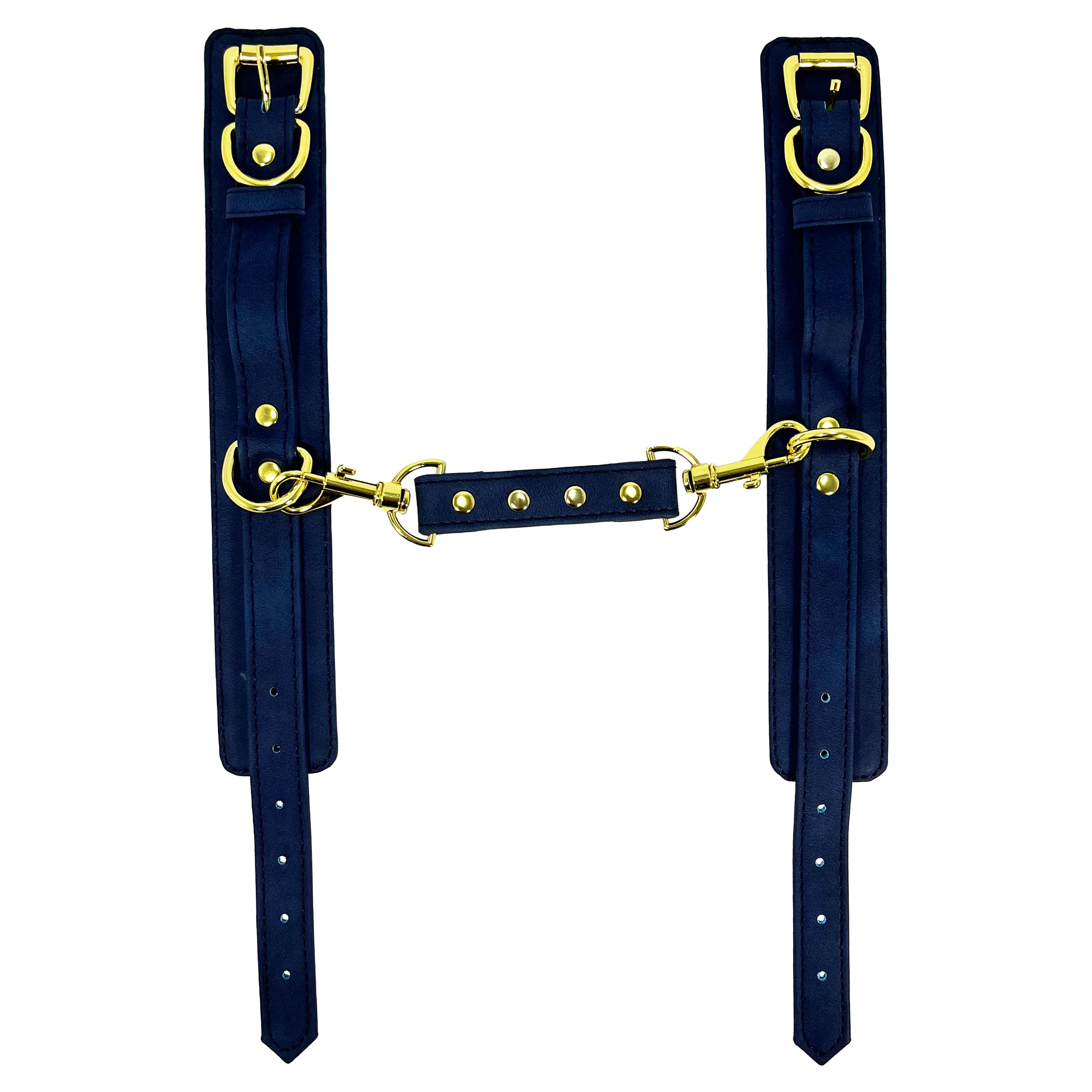 Blue Ankle Cuffs by Fetish Pleasure Play