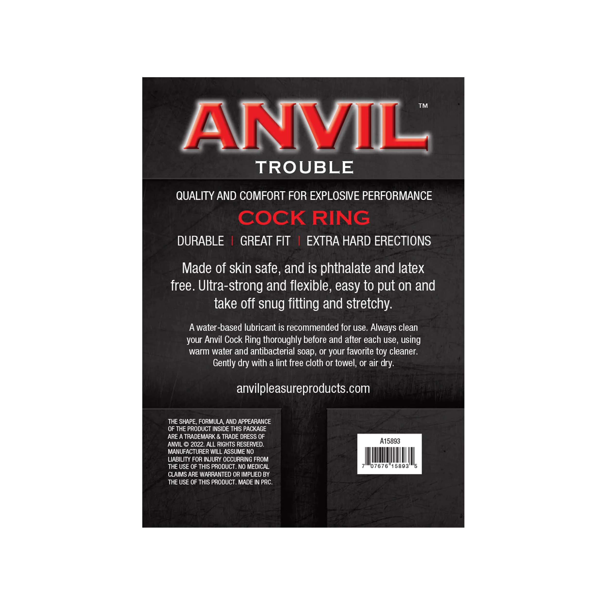 Anvil Trouble Cock Ring