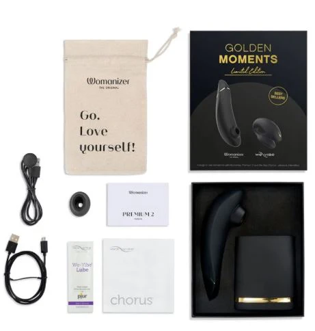 We-Vibe Chorus & Womanizer Premium 2 Golden Moments Collection