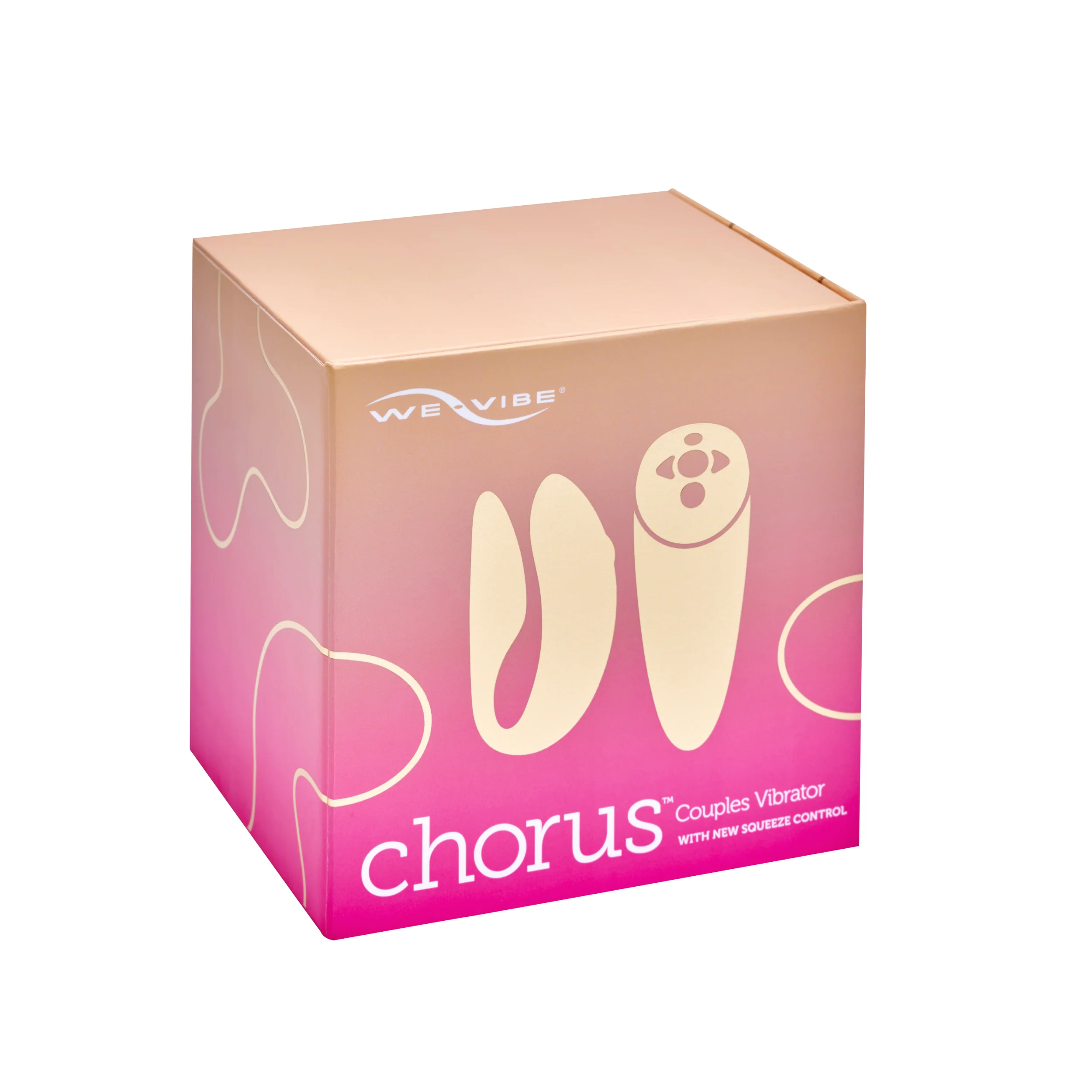 Chorus By We-Vibe Couples Vibrator in Pink