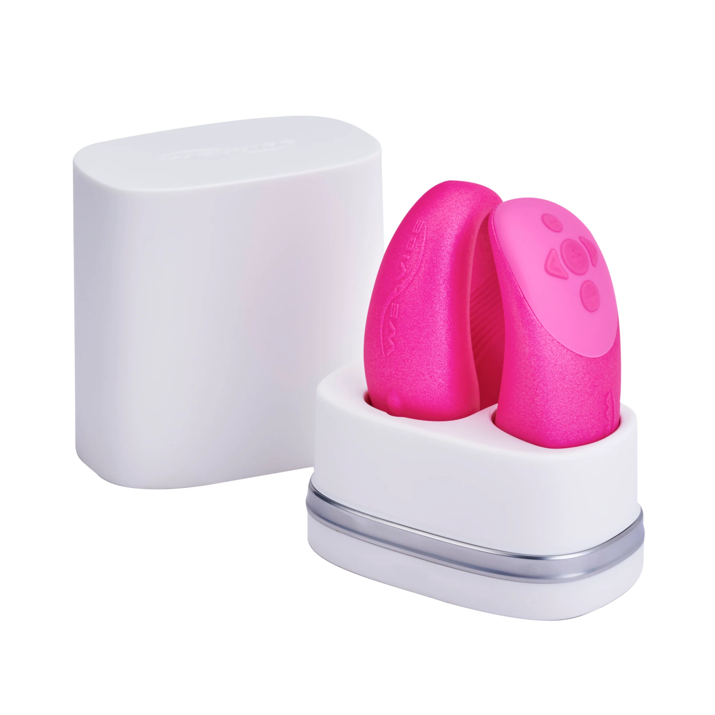 Chorus By We-Vibe Couples Vibrator in Pink