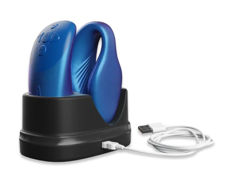 Chorus by We-Vibe Couples Vibrator in Cosmic Blue