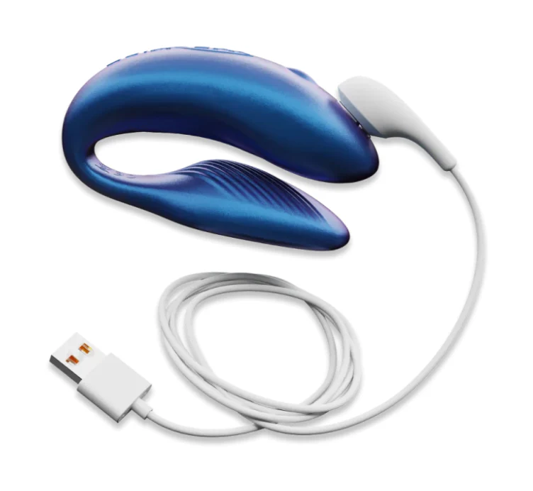 Chorus by We-Vibe Couples Vibrator in Cosmic Blue