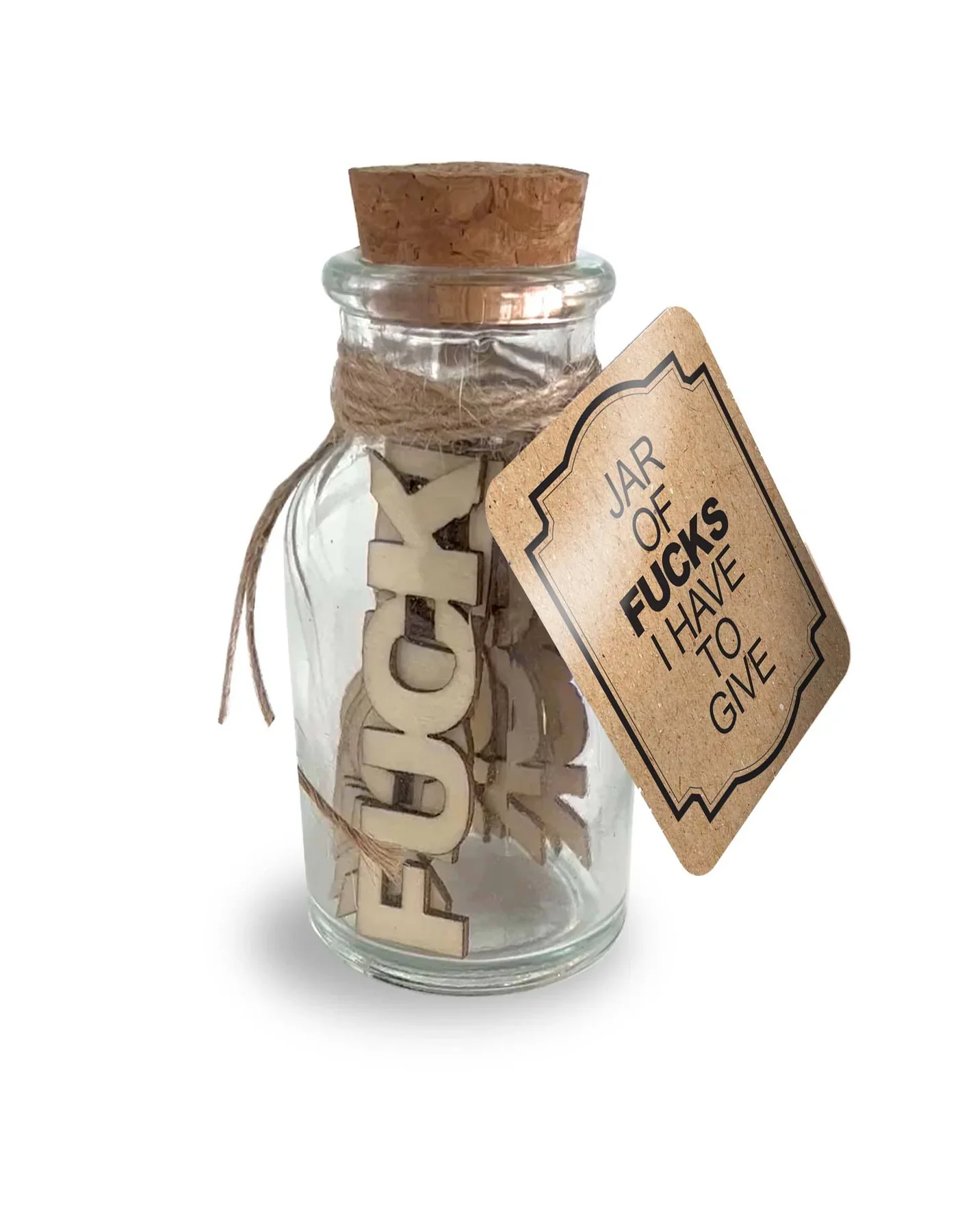Jar of F*cks I have to Give Bottle