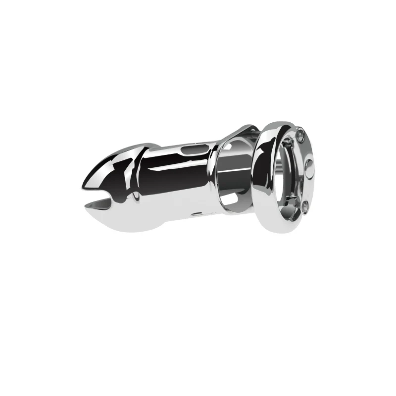 Pinned Down 3.3" Male Chastity Cage Cock Cage by Metal Pleasure Play