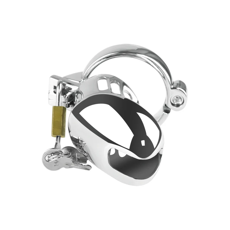 Silver Sallet 2.8" Chastity Cage Cock Cage by Metal Pleasure Play