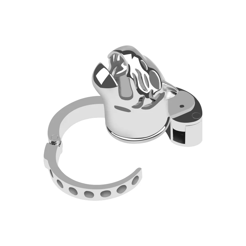 Puma Adjustable Ring Metal Cock Cage 2.75" by Metal Pleasure Play