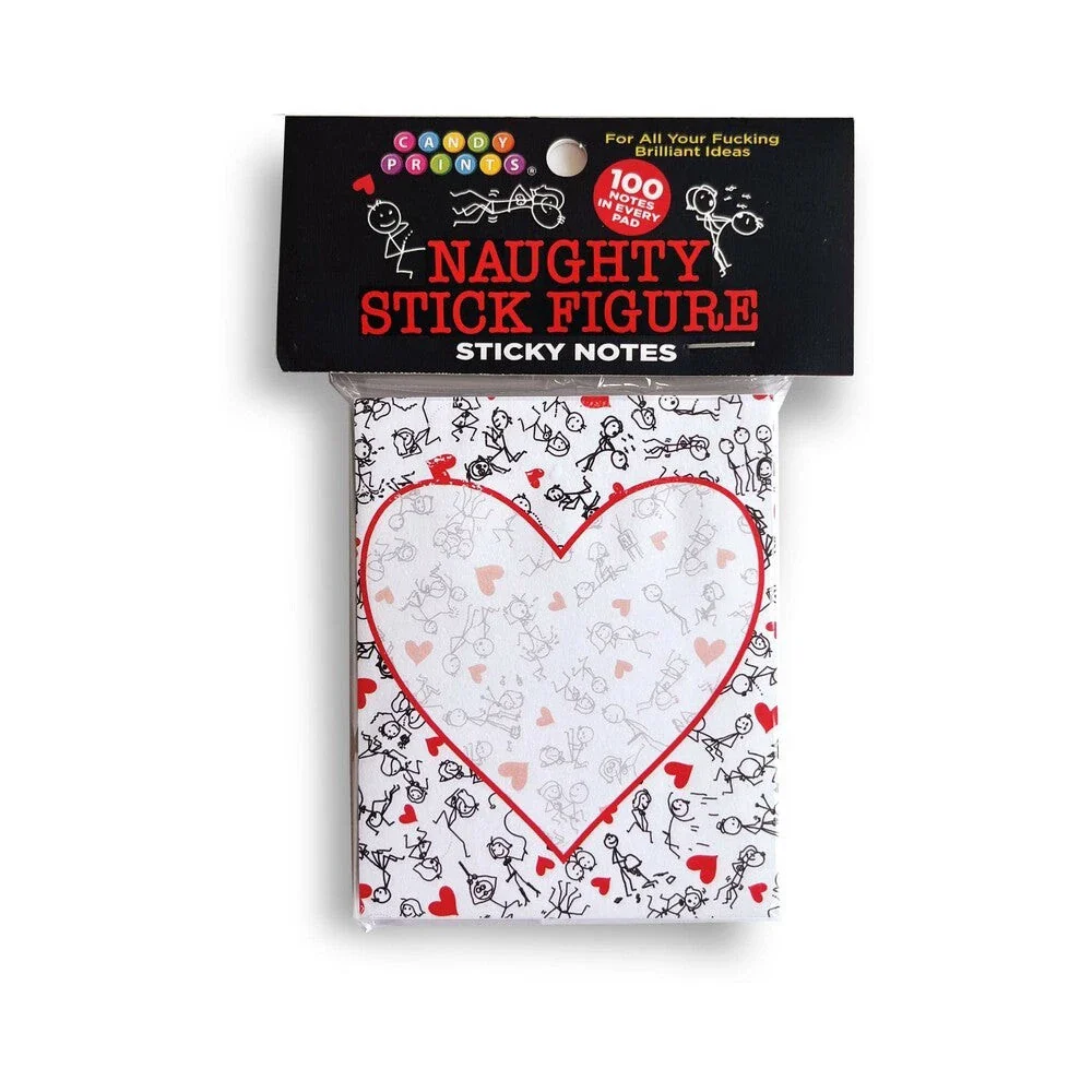 Naughty Stick Figure Sticky Notes – Funny Office or Party Notes for Adults