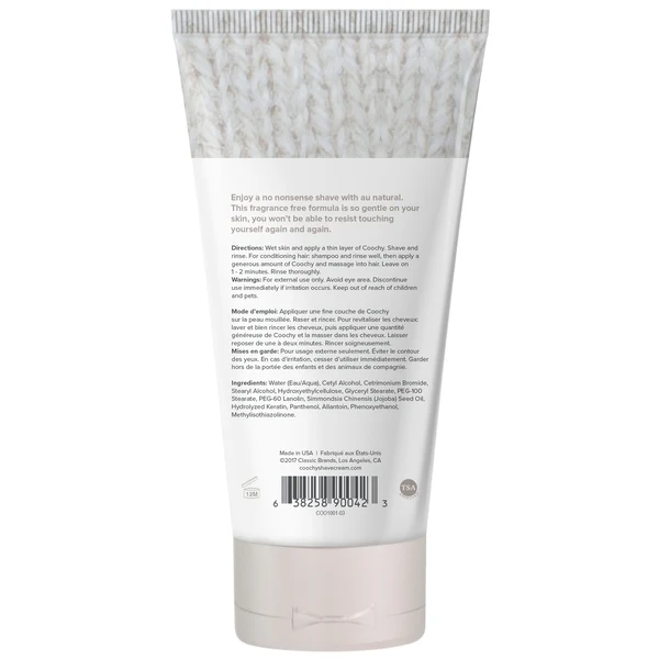1432-coochy-shave-cream-au-natural-3.4oz-2.webp COOCHY Shave Cream Au Natural, 3.4oz