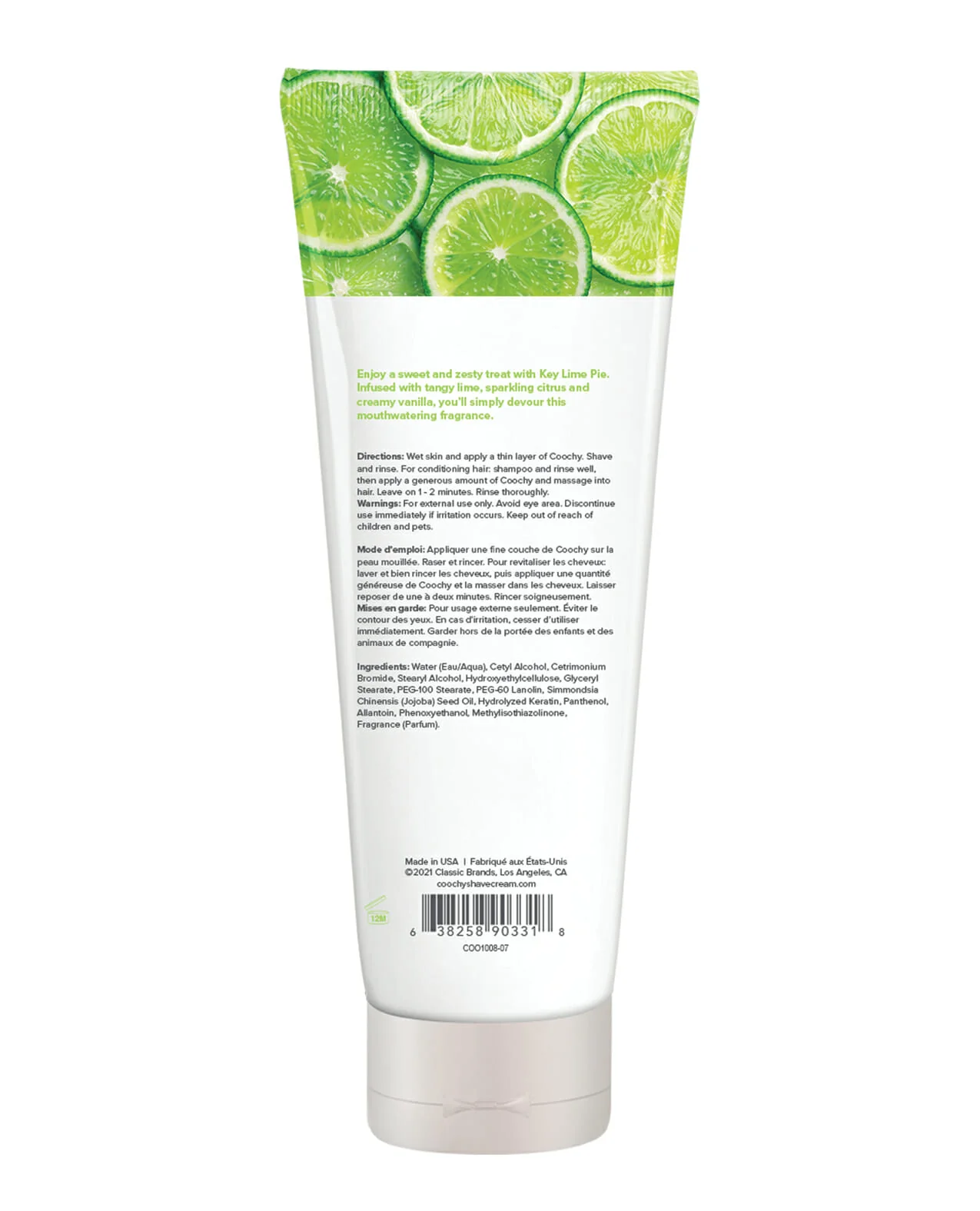 1438-coochy-oh-so-smooth-shave-cream-key-lime-7.4-oz-2.webp COOCHY Oh So Smooth Shave Cream Key Lime - 7.4 oz