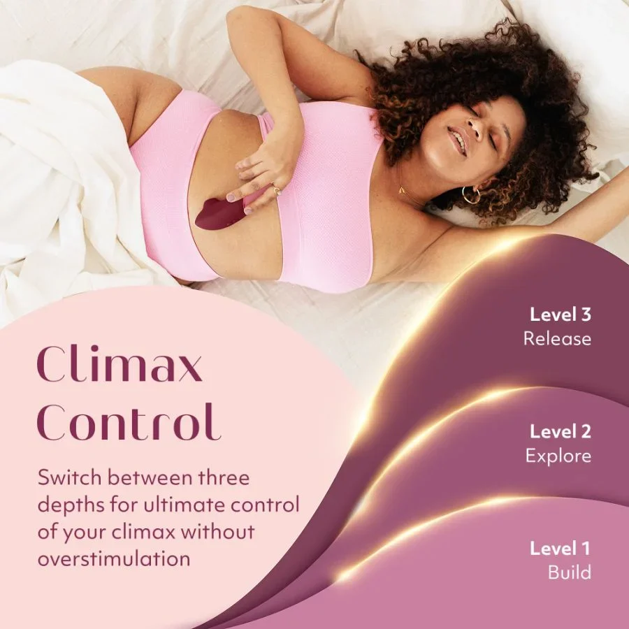 Womanizer Next Clitoral 3D Pleasure Air Stimulator - Bordeaux