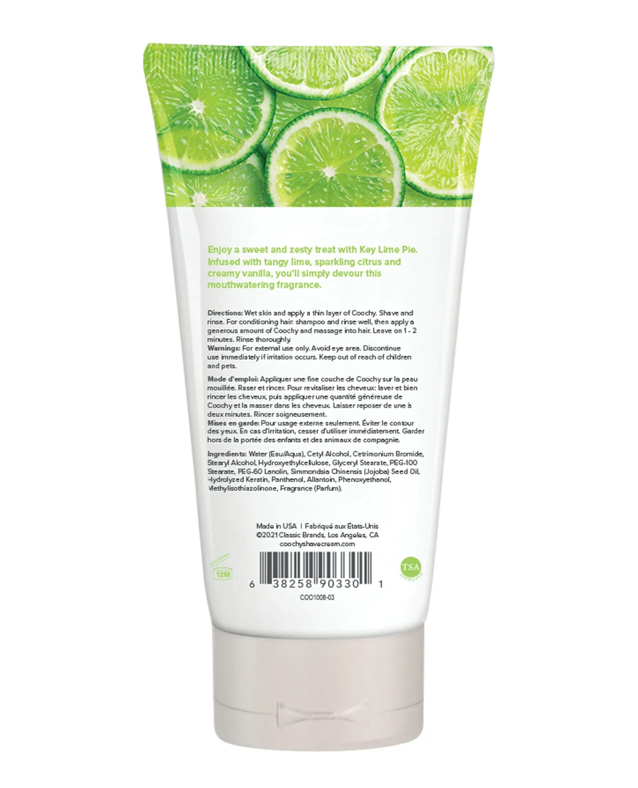 1494-coochy-oh-so-smooth-shave-cream-key-lime-3.4-oz-2.webp COOCHY Oh So Smooth Shave Cream Key Lime - 3.4 oz