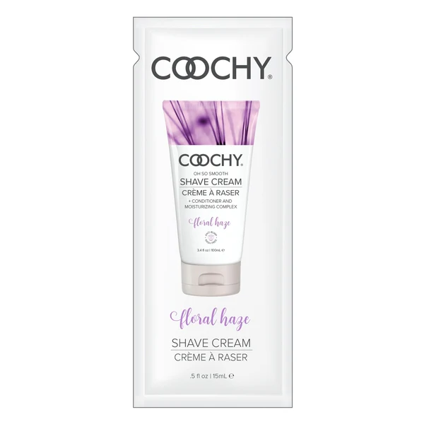 COOCHY Oh So Smooth Shave Cream Floral Haze - .5 oz