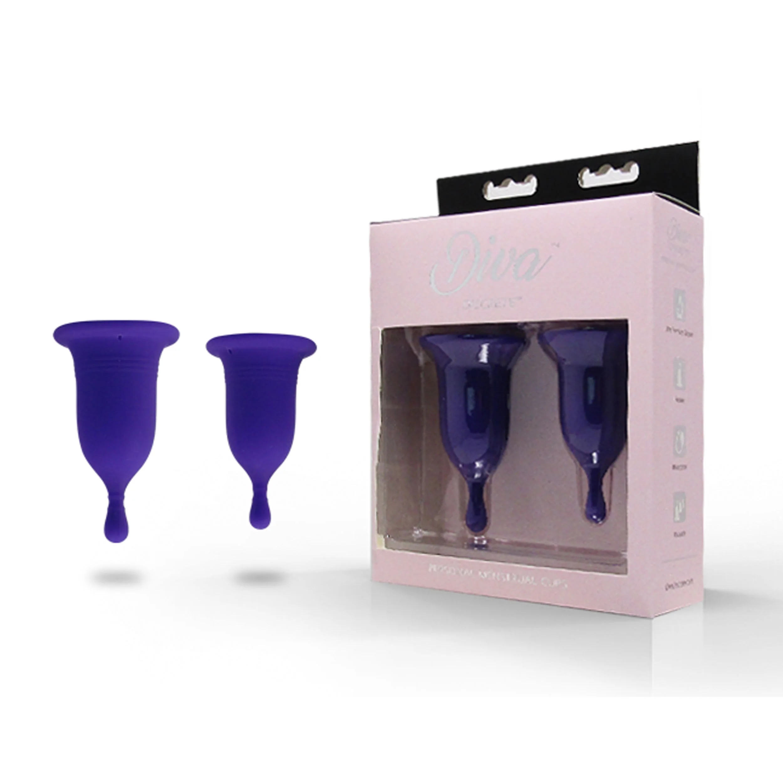 Diva Discrete Menstrual Cup Set
