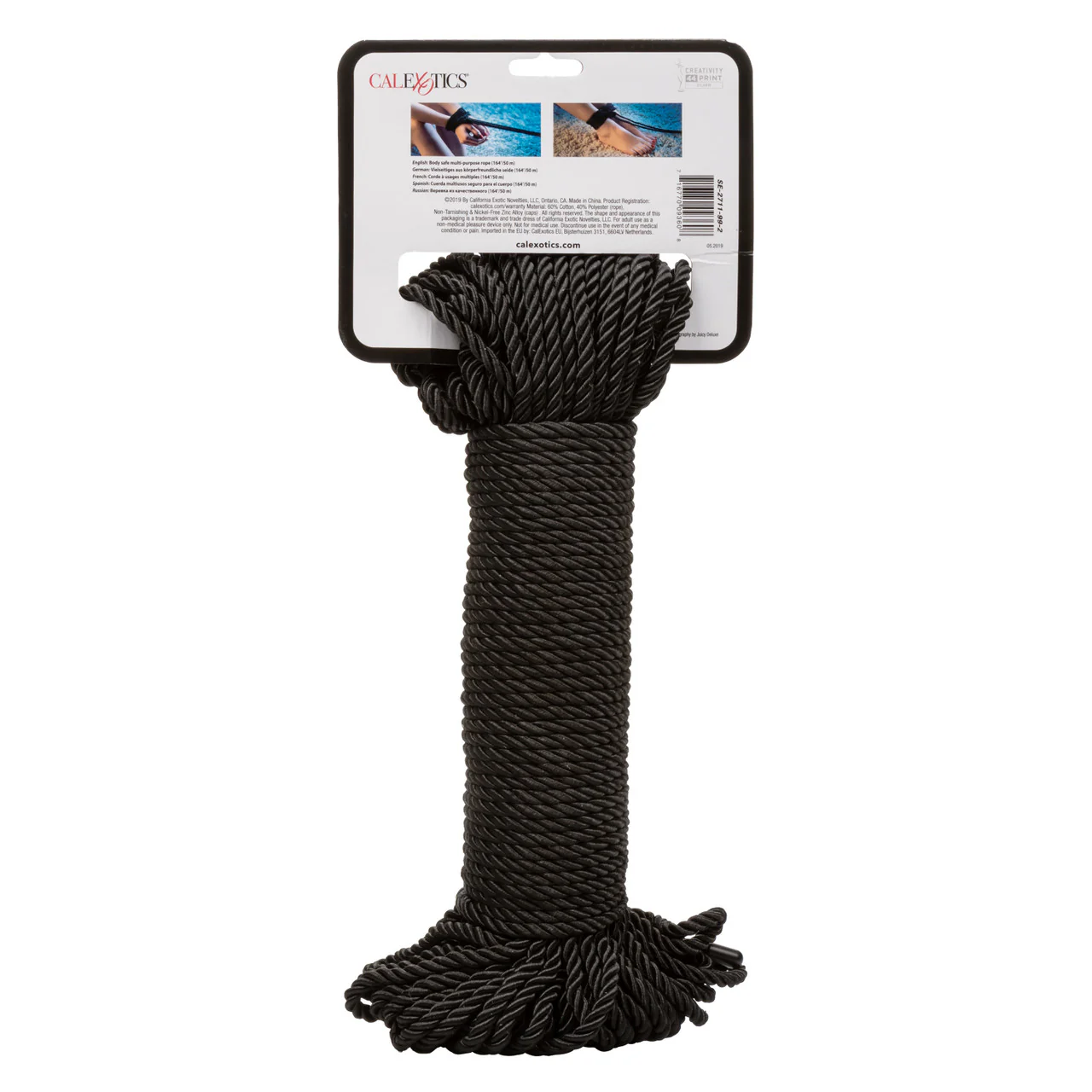 Scandal BDSM 50m Rope - Black