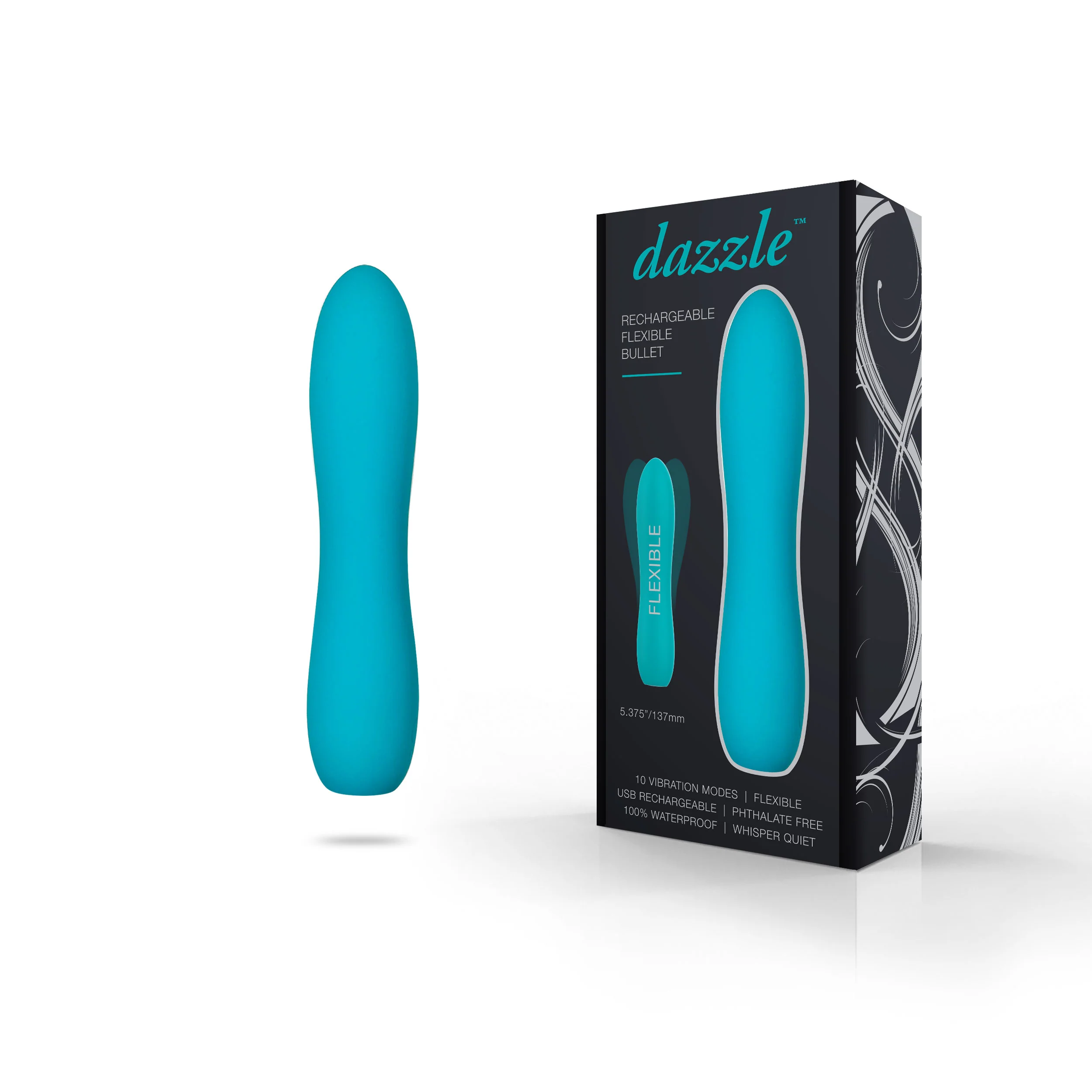 1681-dazzle-rechargeable-flexible-bullet-vibrator-in-teal-1.webp Dazzle Rechargeable Flexible Bullet Vibrator in Teal