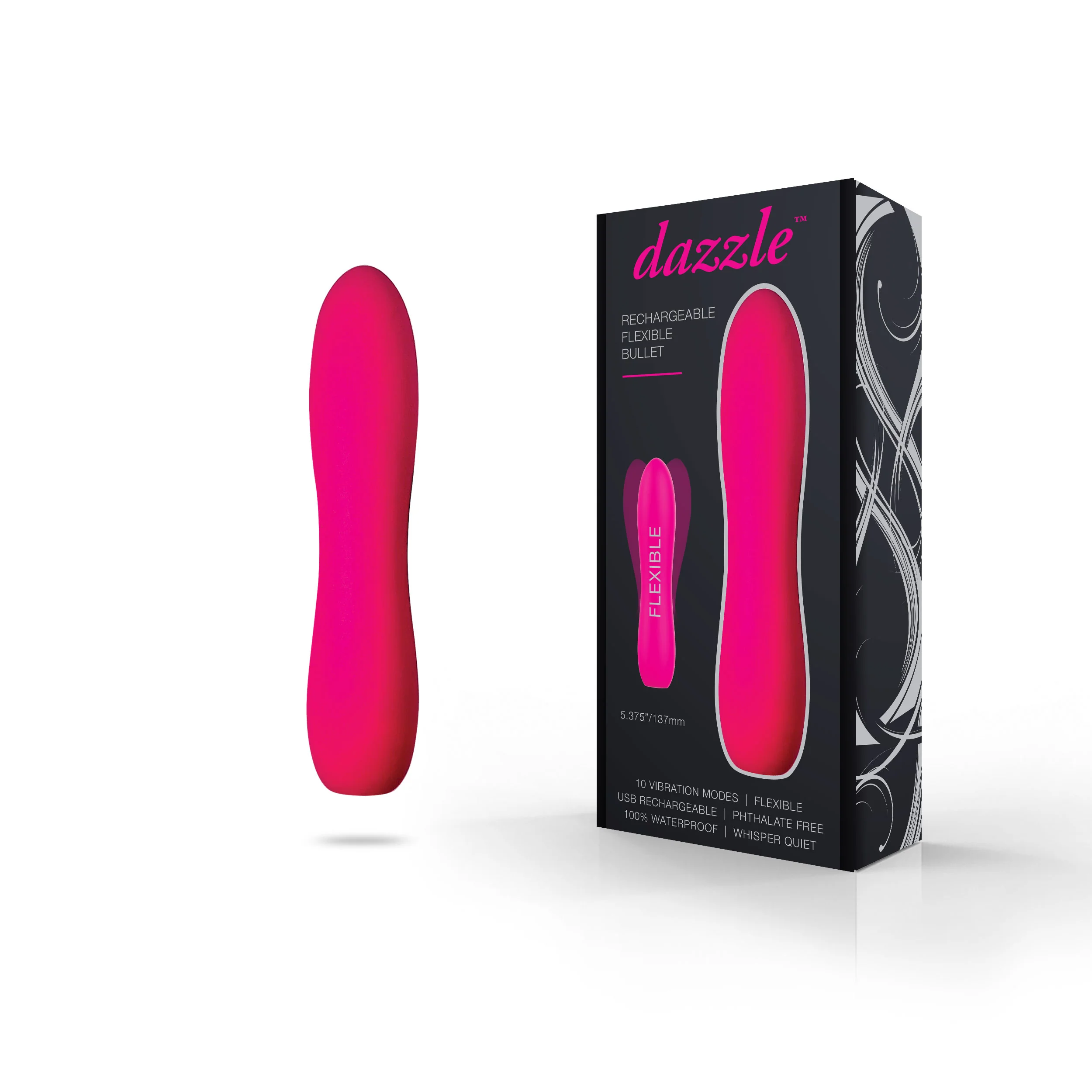 1682-dazzle-rechargeable-flexible-bullet-vibrator-in-pink-1.webp Dazzle Rechargeable Flexible Bullet Vibrator in Pink
