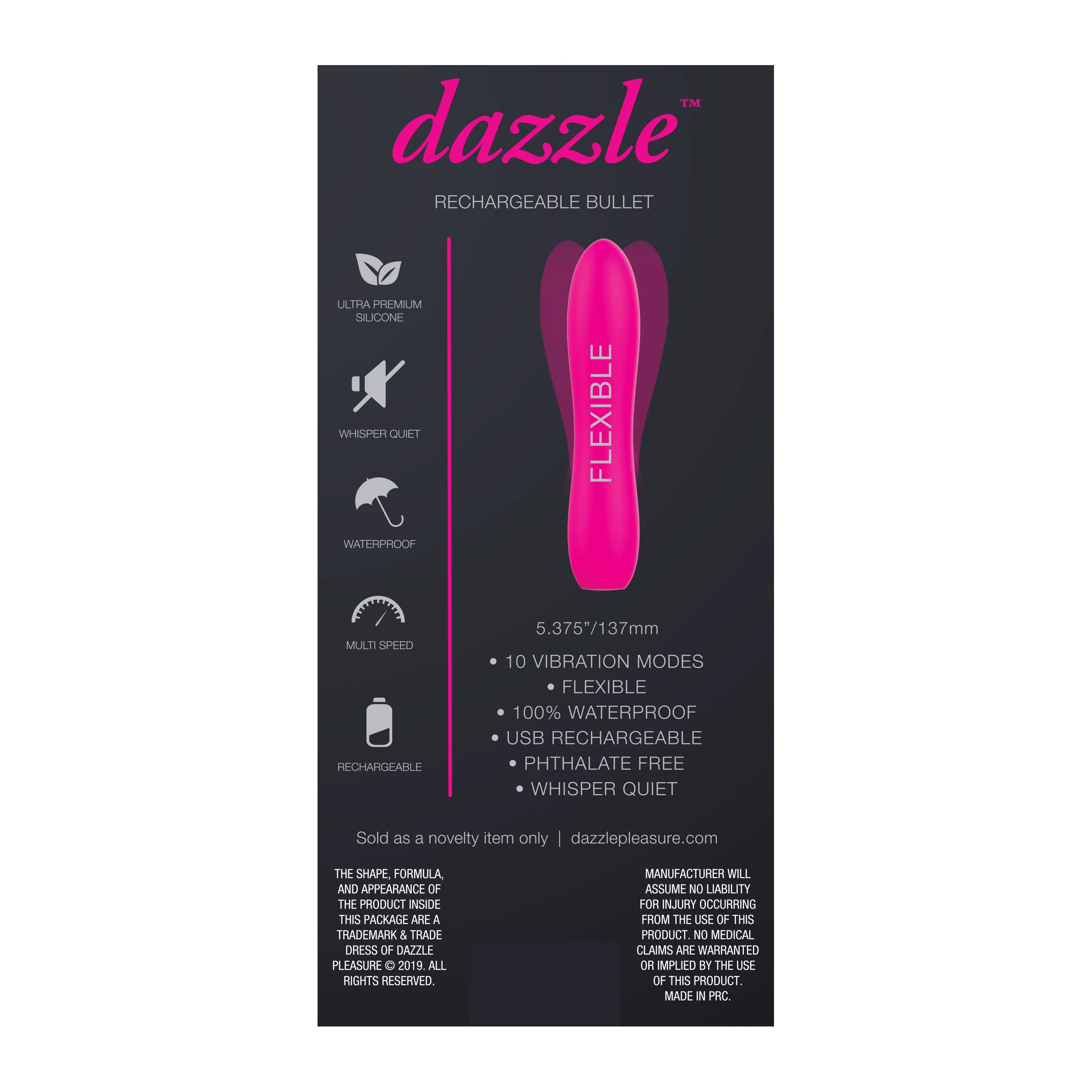 Dazzle Pink Flex Bullet