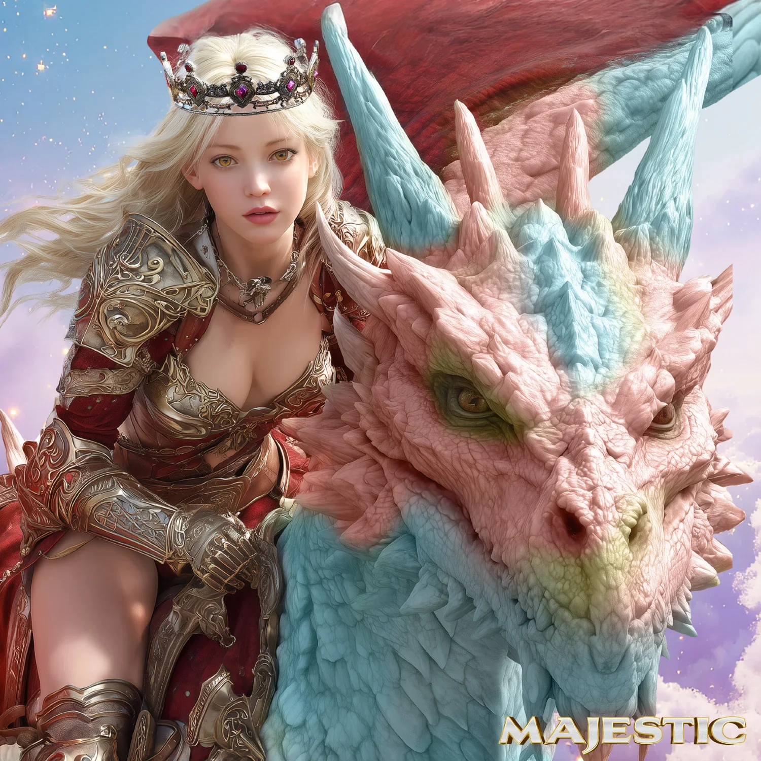 Seraphina the Dragon Rider Silicone Dildo by Creature Cocks