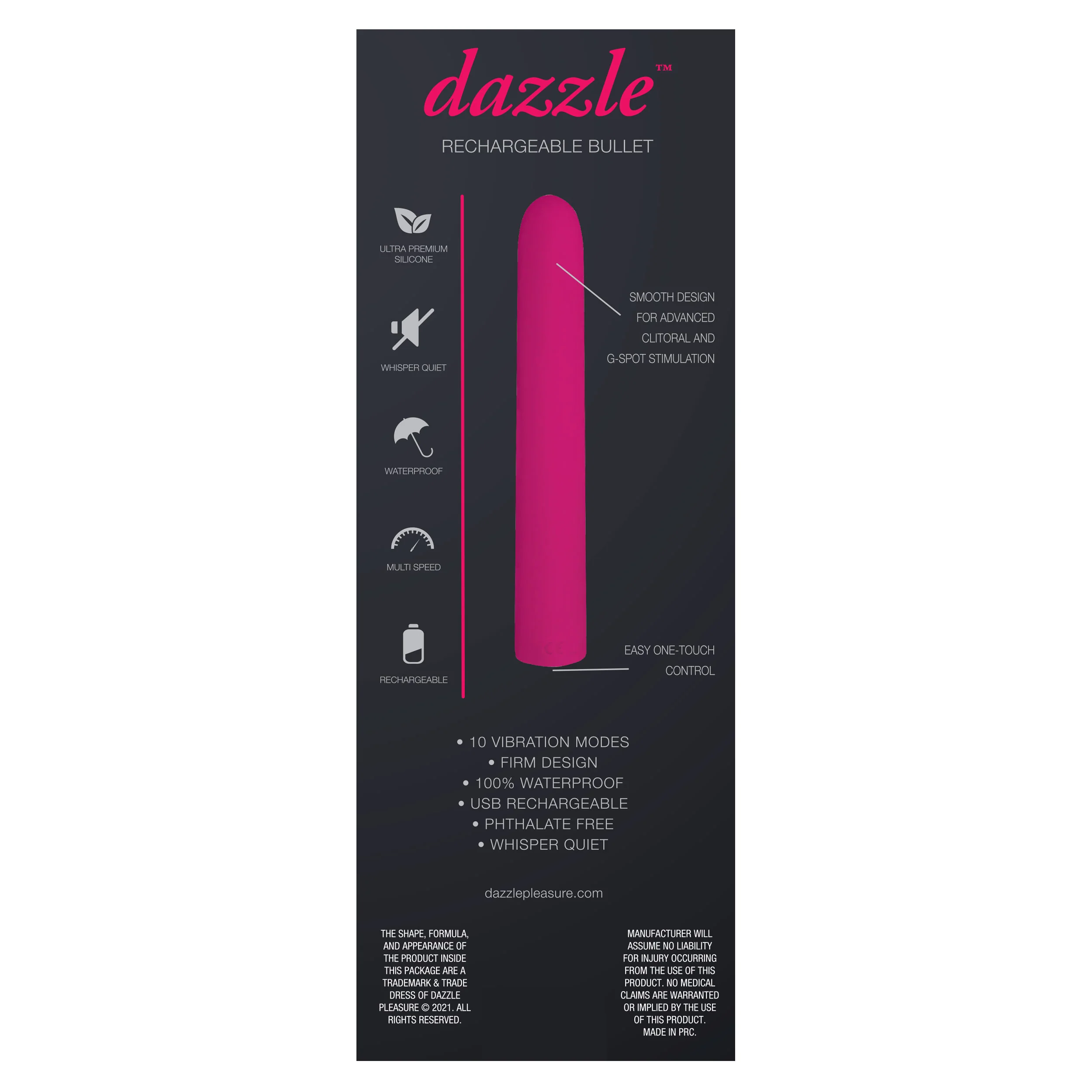 Dazzle Pink Bullet Supreme