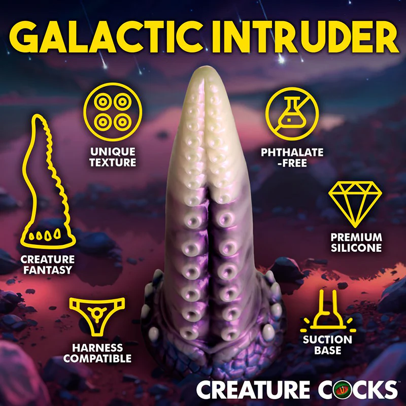 THE ASTROPUS TENTACLE SILICONE DILDO BY CREATURE COCKS