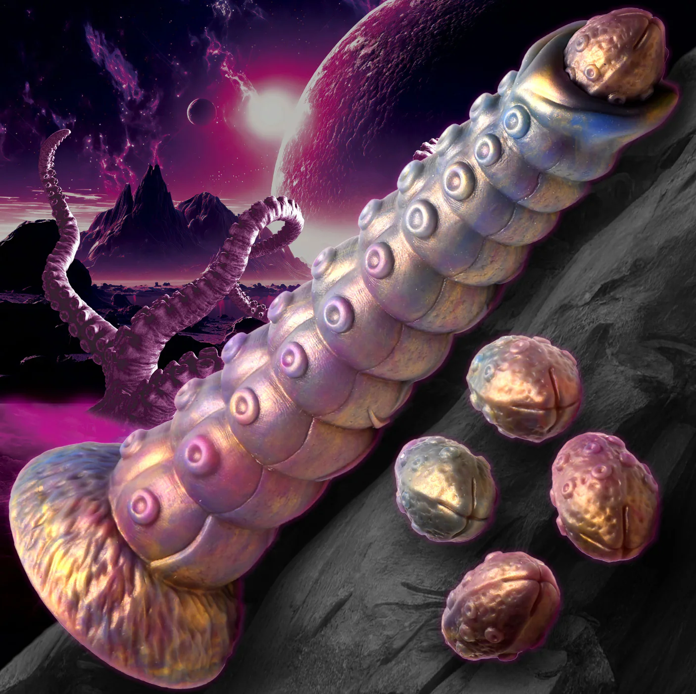 1748-the-deep-invader-tentacle-ovipositor-dildo-w-eggs-by-creature-cocks-4.webp THE DEEP INVADER TENTACLE OVIPOSITOR DILDO w/ EGGS BY CREATURE COCKS