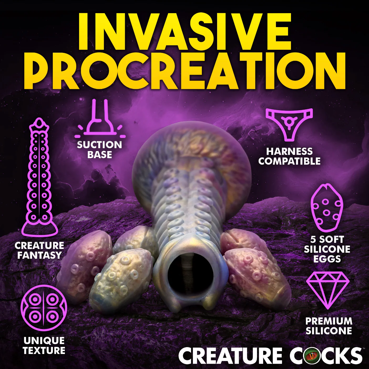1748-the-deep-invader-tentacle-ovipositor-dildo-w-eggs-by-creature-cocks-8.webp THE DEEP INVADER TENTACLE OVIPOSITOR DILDO w/ EGGS BY CREATURE COCKS
