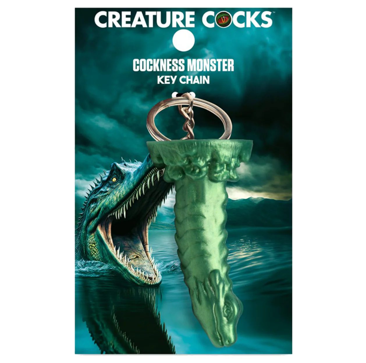 THE CREATURE COCKS COCKNESS MONSTER KEYCHAIN