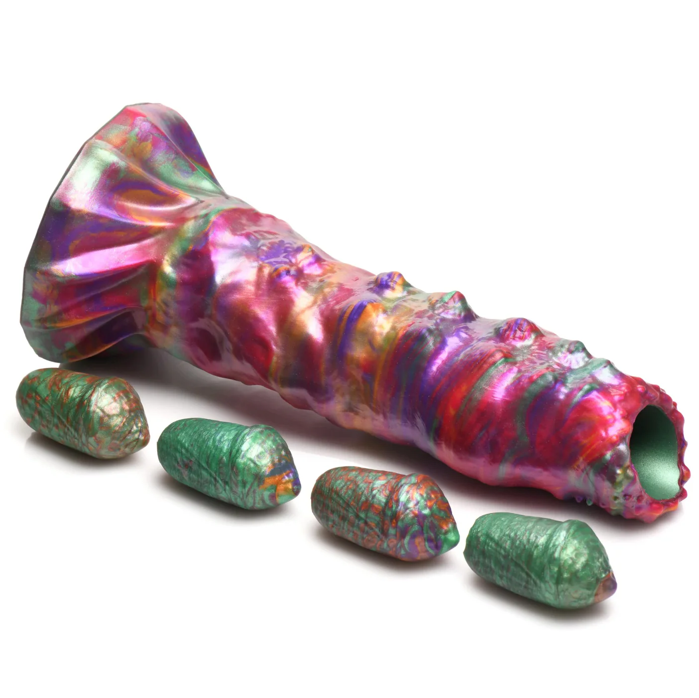 Alien Larva Ovipositor Dildo w/ Eggs by Creature Cocks