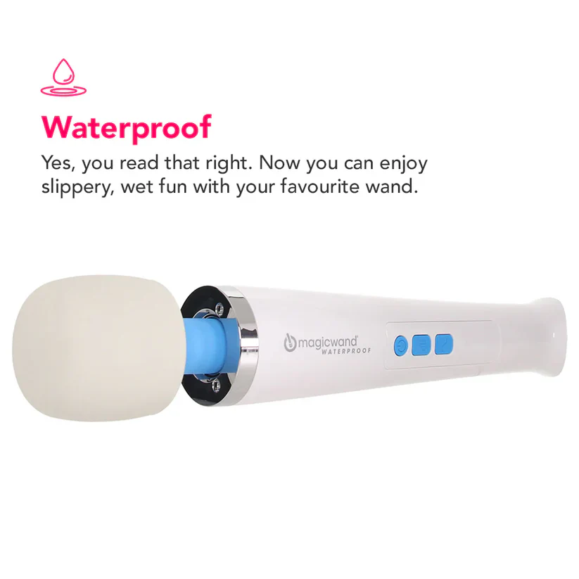Magic Wand Waterproof Rechargeable Cordless Vibrator