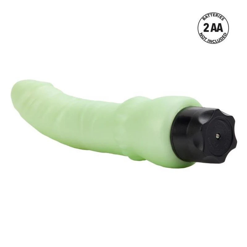 Waterproof Glow-In-The-Dark Stud Vibrator in Mint