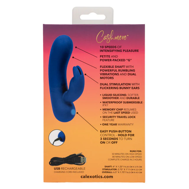 1999-cashmere-liquid-silicone-waterproof-bunny-vibrator-4.webp Cashmere Liquid Silicone Waterproof Bunny Vibrator