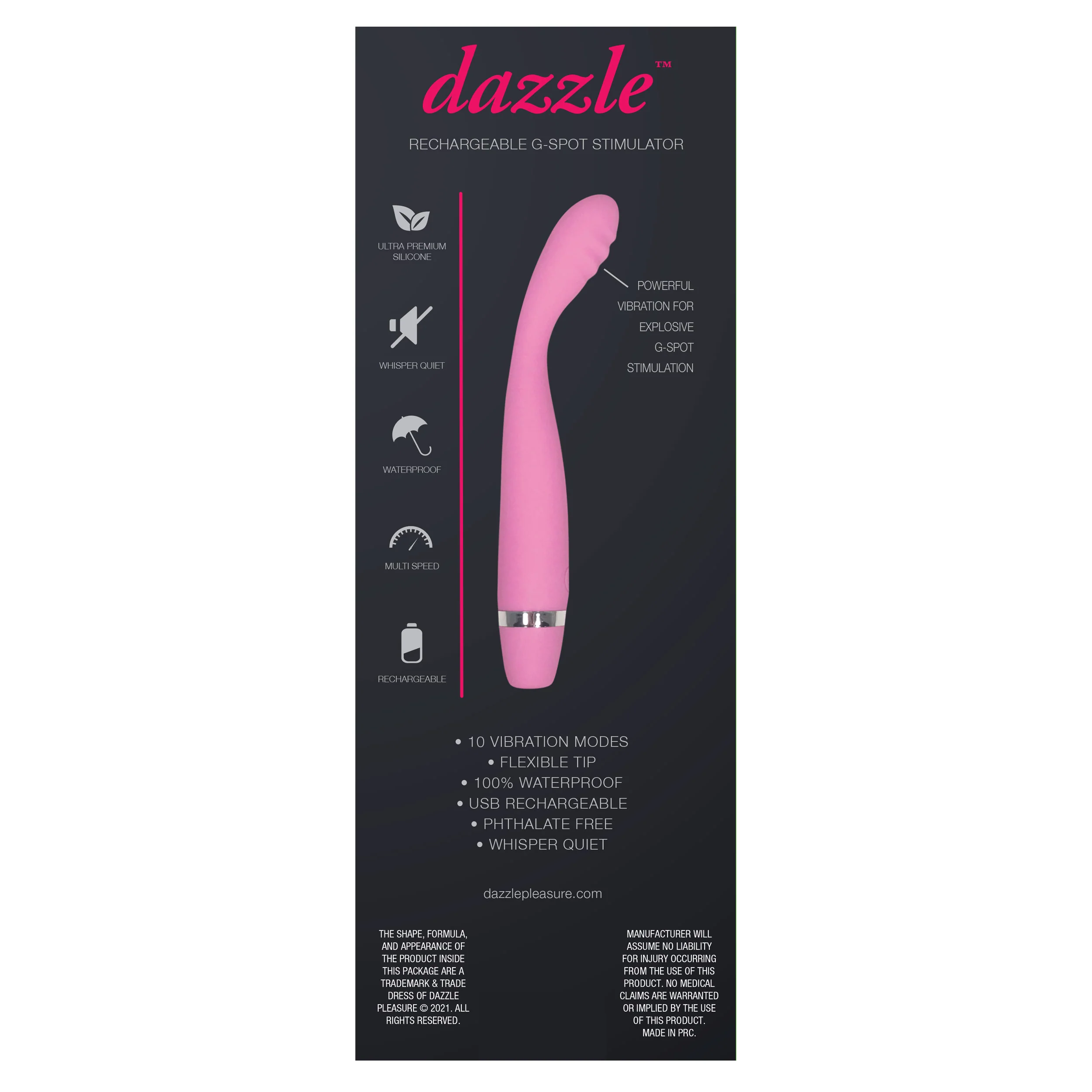 Dazzle Pink G-Spot Vibe