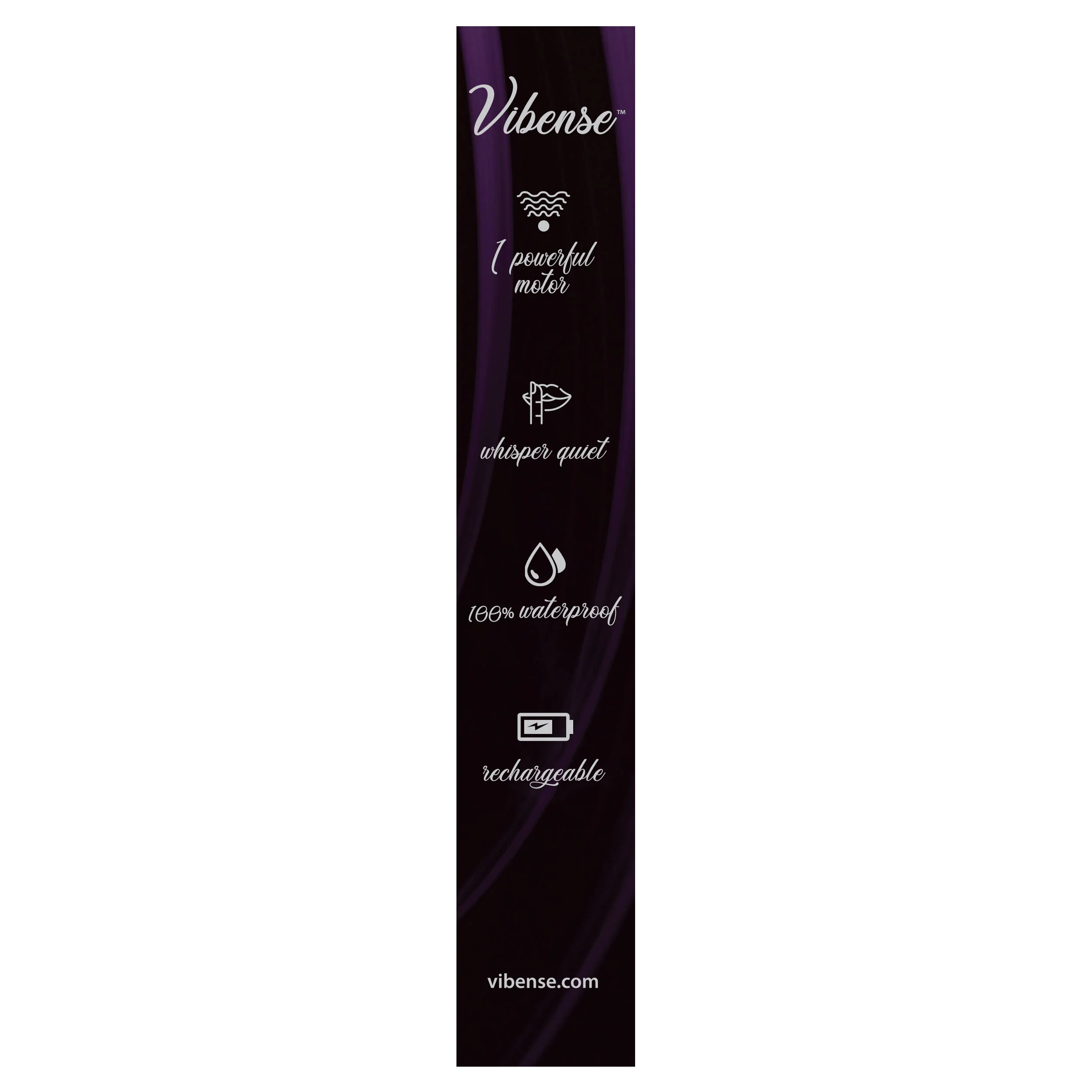 THE VIBENSE PLEASURE EGG MASSAGER WITH REMOTE - Purple