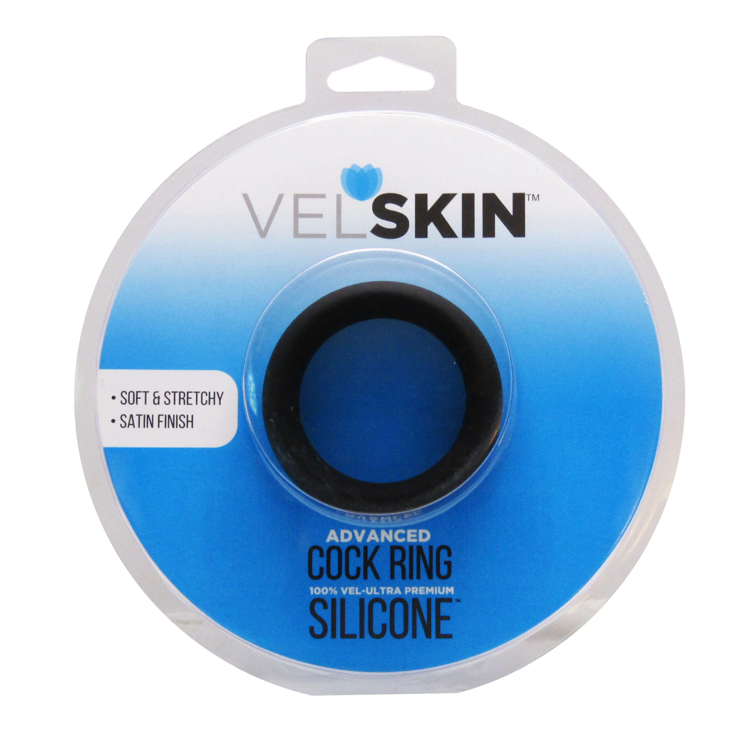Velskin Advanced Black Cock Ring