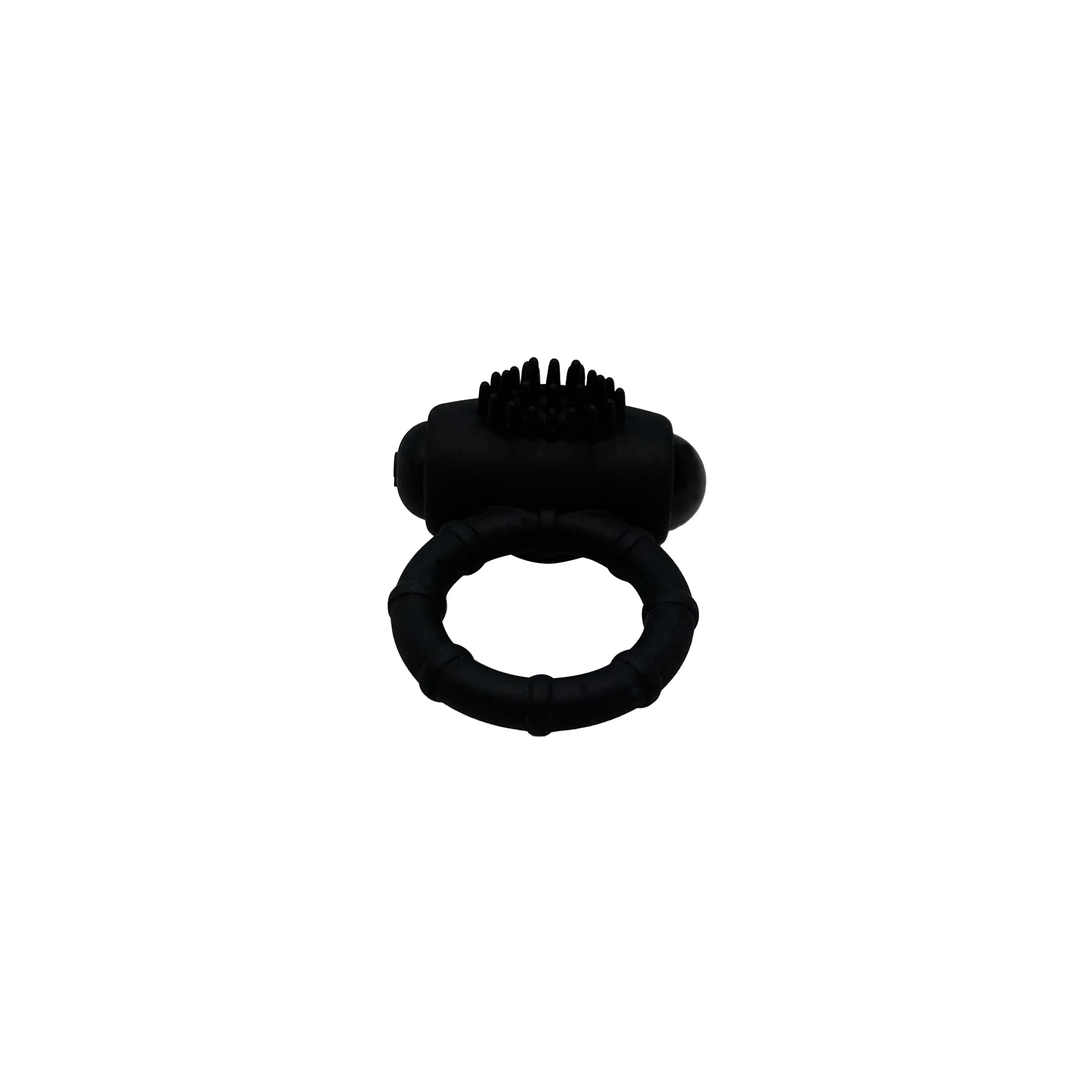 Anvil Tickler Vibrating Cock Ring in Black