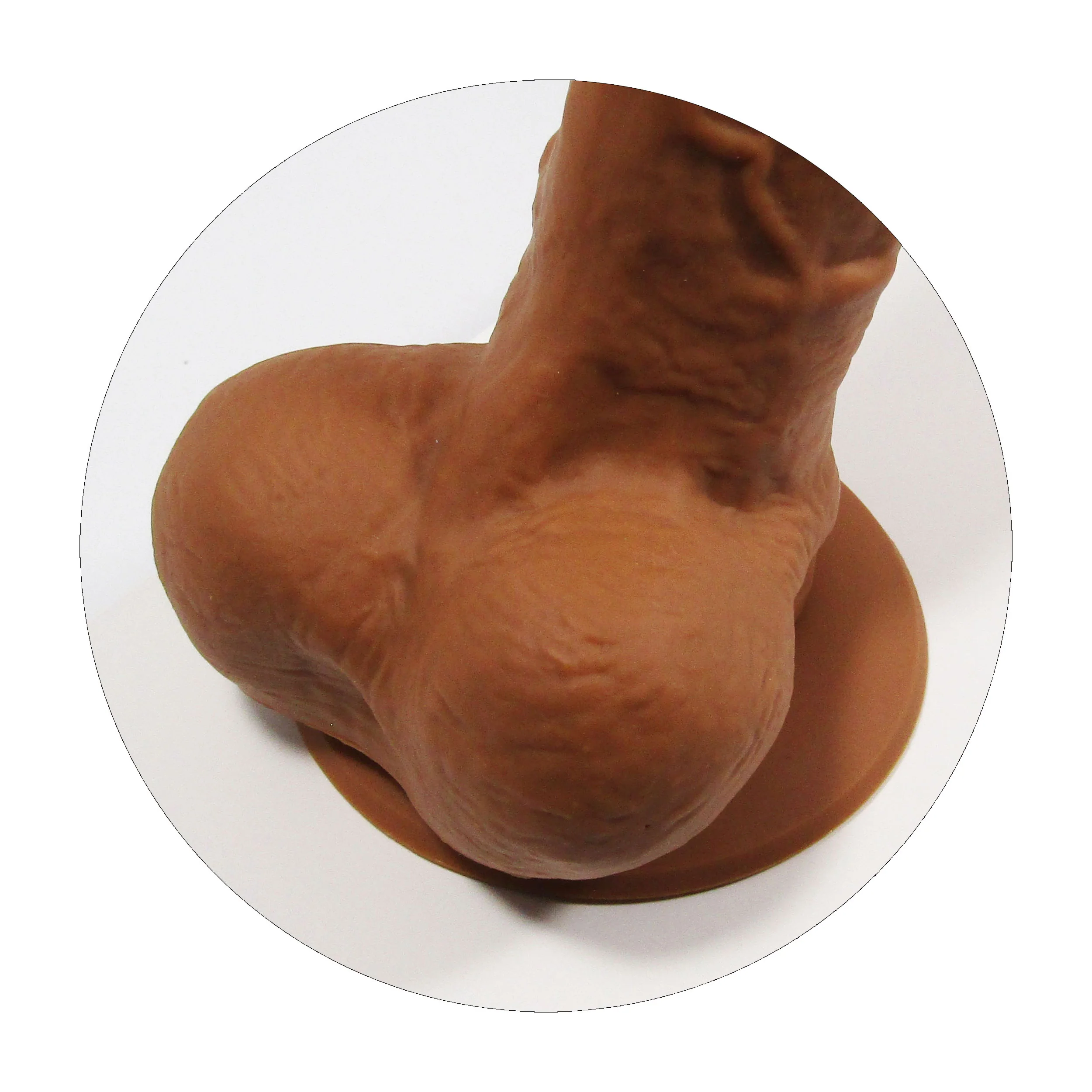 Colorfuls 8in Brown Dildo