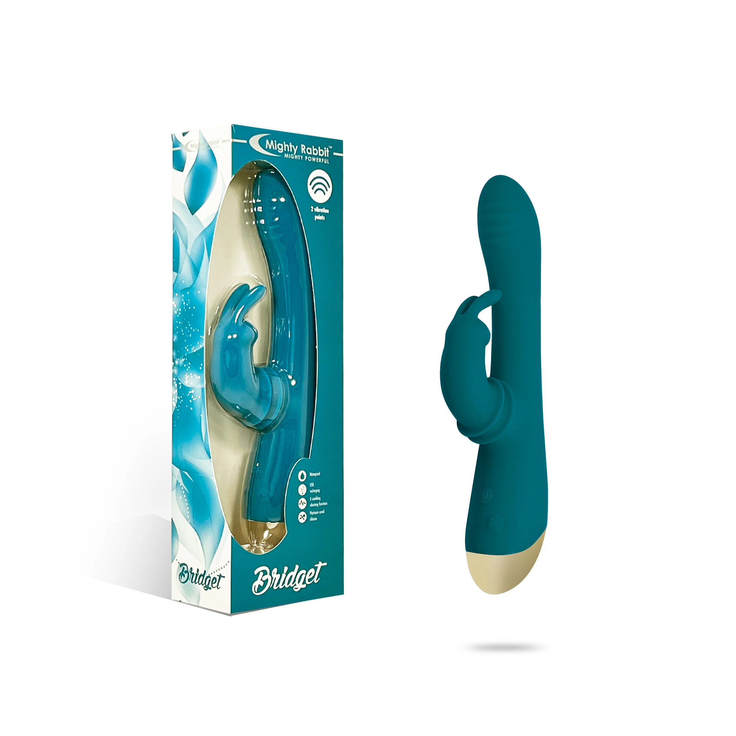 THE MIGHTY RABBIT BRIDGET DUAL ACTION VIBRATOR
