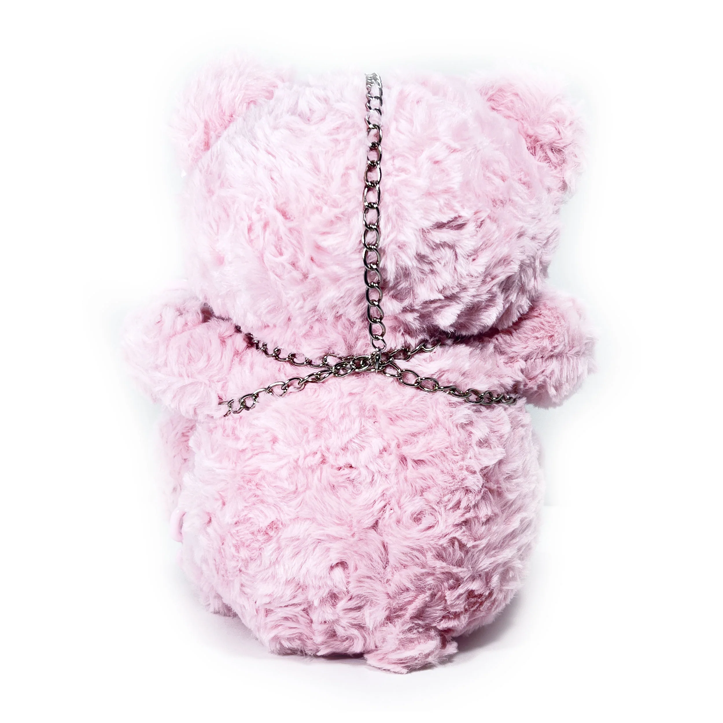 Plush Bondage Teddy Bear by Fetish Pleasure Play in Pink