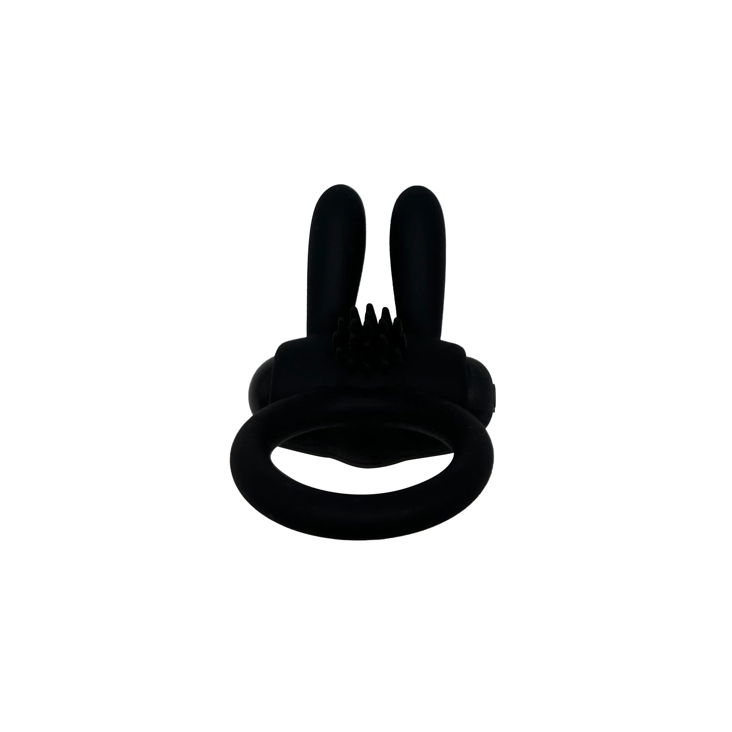 Anvil Bunny Vibrating Cock Ring Black