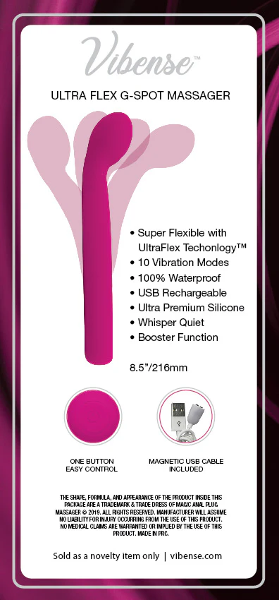2279-vibense-g-spot-vibrator-pink-3.webp Vibense G-Spot Vibrator - Pink