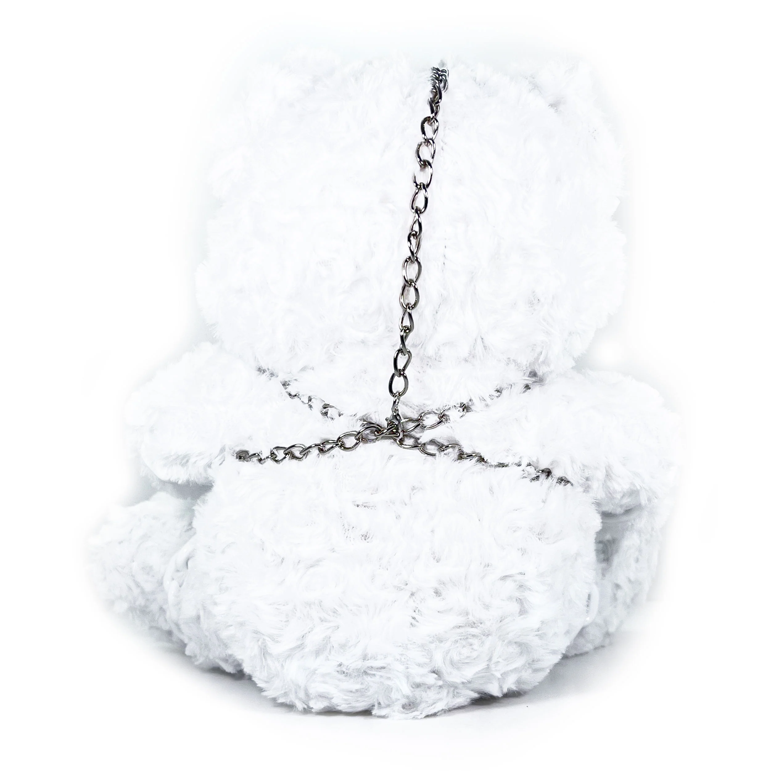 Plush Bondage Teddy Bear by Fetish Pleasure Play in White