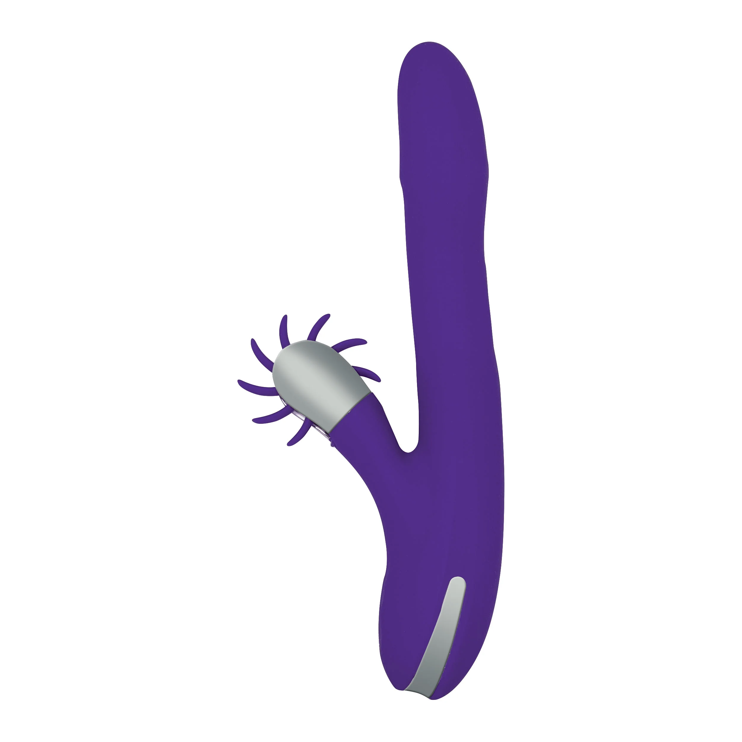 THE LE TWIRL DUAL ACTION RABBIT VIBRATOR - PURPLE