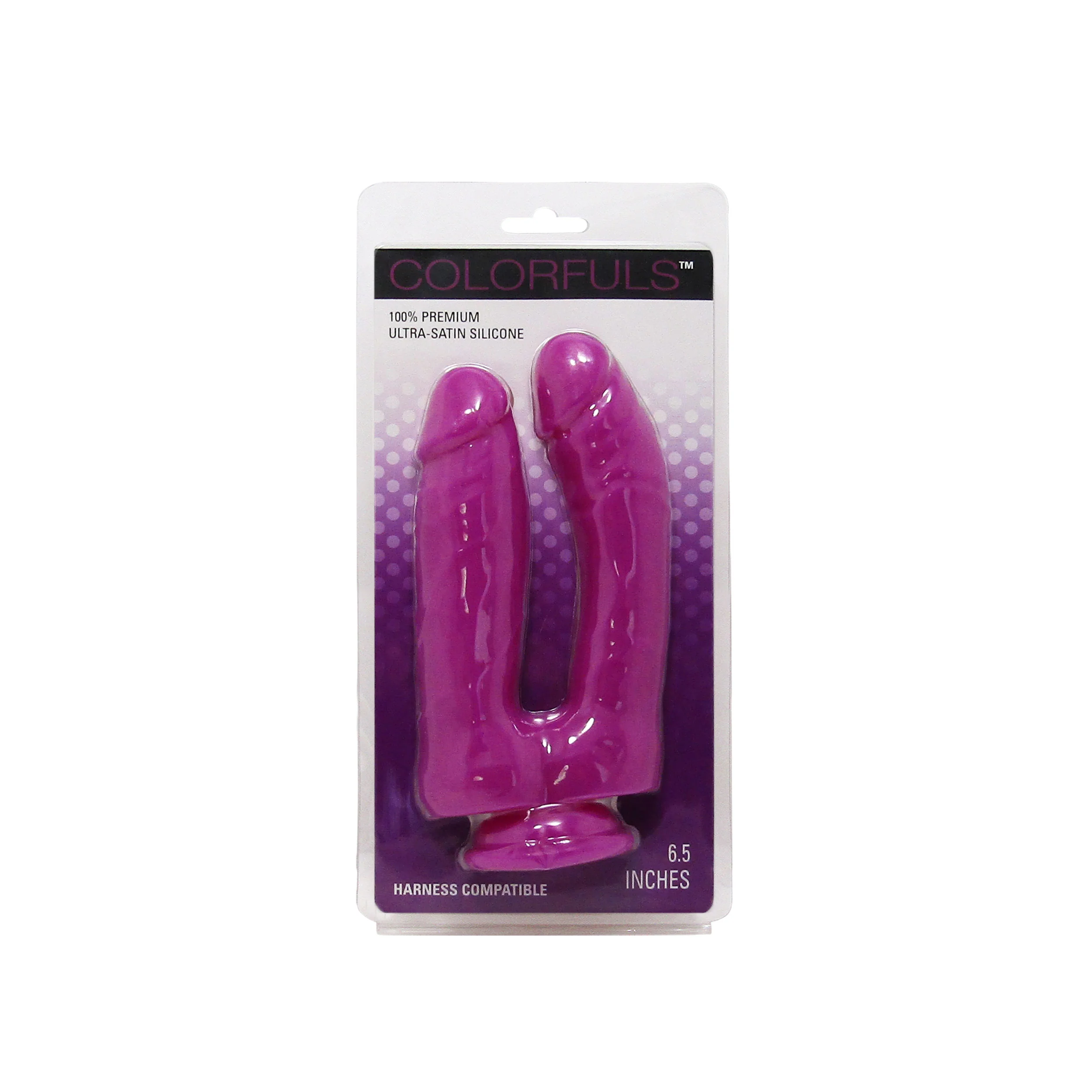Colorfuls 6.5in Purple Double Dildo