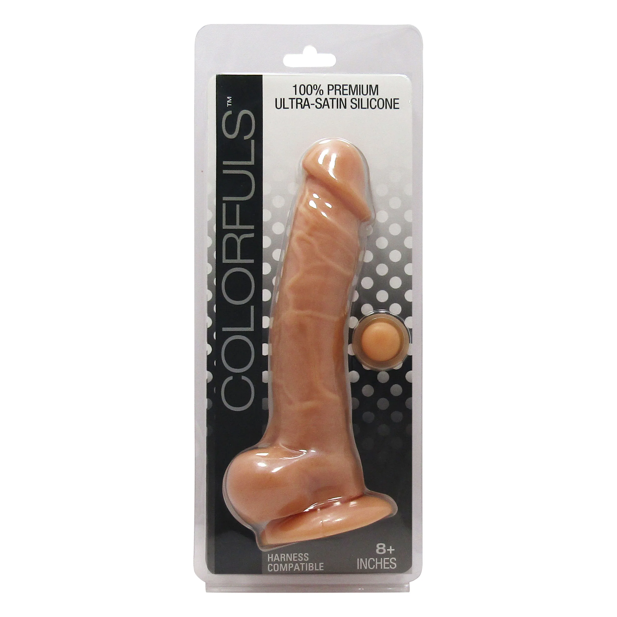 2447-colorfuls-8in-dildo-2.webp Colorfuls 8in Dildo