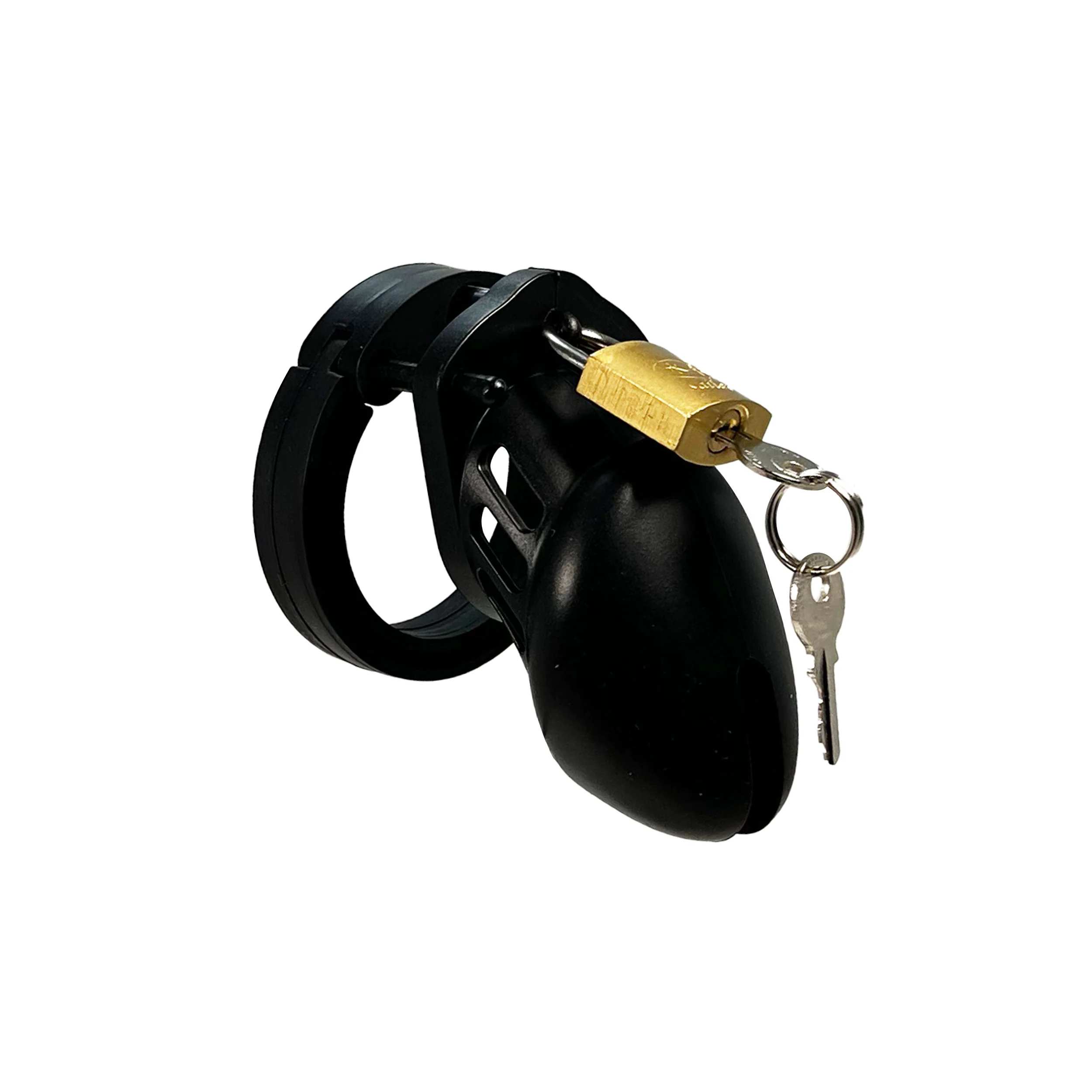 2454-black-silicone-cock-cage-by-fetish-pleasure-play-2.webp Black Silicone Cock Cage by Fetish Pleasure Play